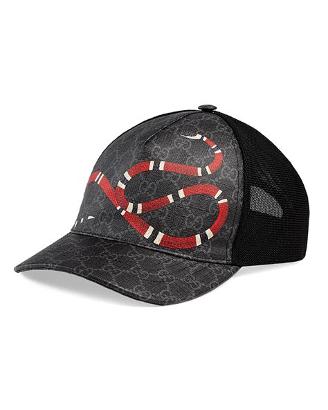 gucci caps snake|gucci hat black snake.